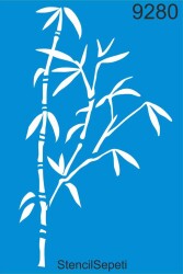 Ağaç Deseni - Stencil Şablon - StencilSepeti