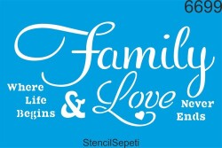 Aile - StencilSepeti