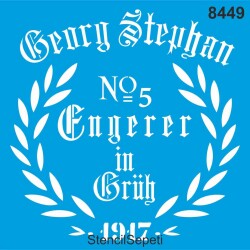 Alman Tahıl Çuvalı - StencilSepeti