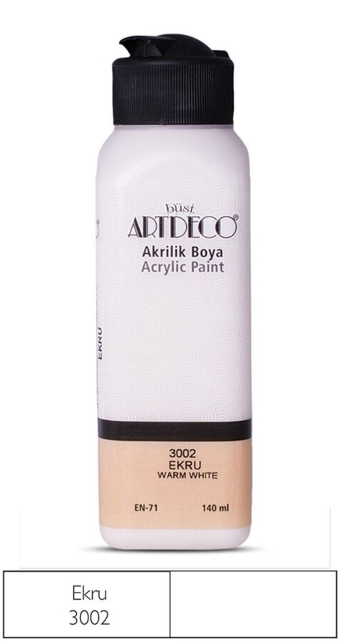 Artdeco MultiSurface Akrilik Boya 140ml Ekru - 1