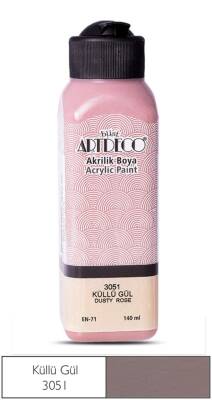 Artdeco Akrilik Boya 140 ml Küllü Gül 3051 - 1