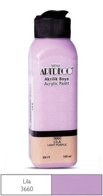 Artdeco Akrilik Boya 140 ml Lila 3660 - 1