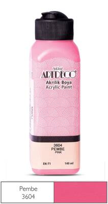 Artdeco Akrilik Boya 140 ml Pembe 3604 - 1