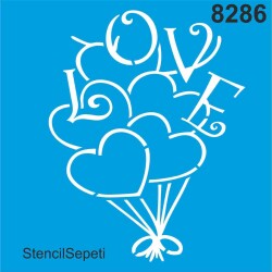 Aşkın Balonları - StencilSepeti