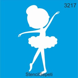 Balerin - StencilSepeti