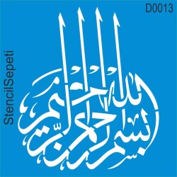 Bismillah - StencilSepeti