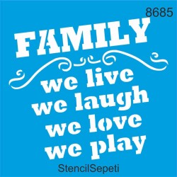 Bizim Ev - StencilSepeti