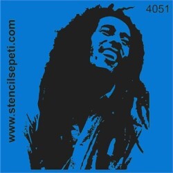Bob Marley - StencilSepeti