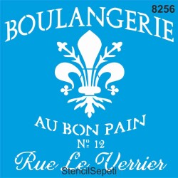 Boulangerie - Fırın - StencilSepeti