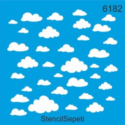 Bulutlar - StencilSepeti