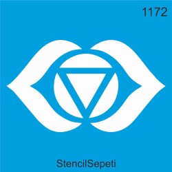 Çakra Serisi - Üçüncü Göz - StencilSepeti