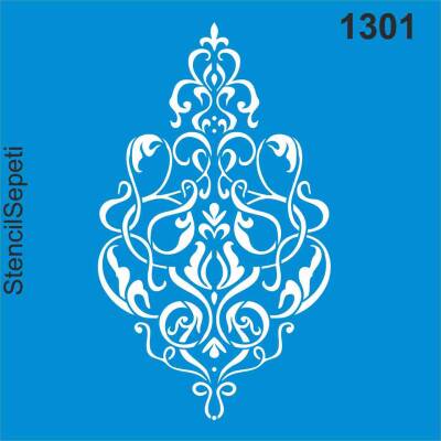 Çiçekli Damask Desen - 1