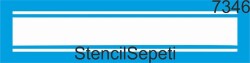 Çizgi Desen - StencilSepeti