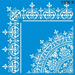 Damask Desen - StencilSepeti
