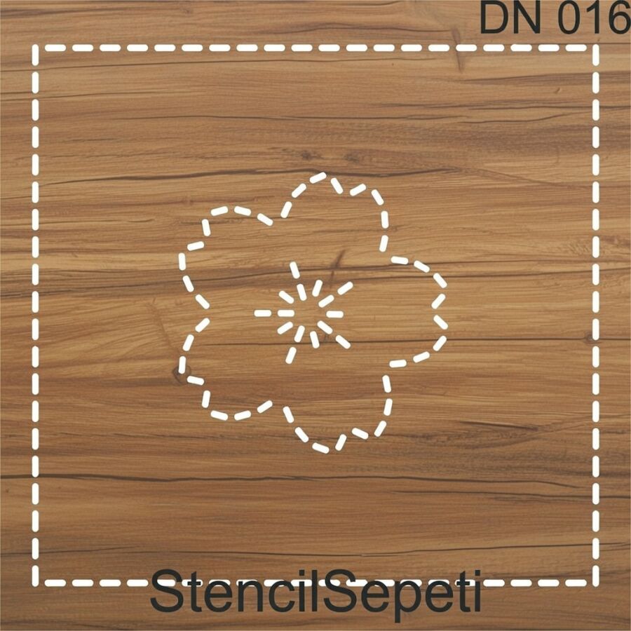 Dikiş Nakış Deseni - Stencil Şablon - 2