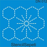 Dikiş Nakış Deseni - Stencil Şablon - 1