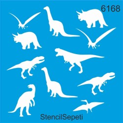 Dinazorlar - StencilSepeti