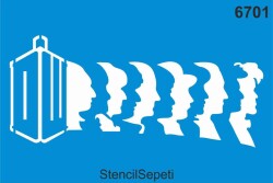 Doctor Who - StencilSepeti