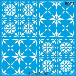 Dörtlü Talavera - StencilSepeti