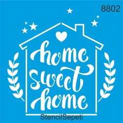 Evim Güzel Evim - StencilSepeti