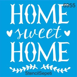 Evim Güzel Evim - StencilSepeti