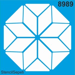 Fayans Deseni - Stencil - Boyama Şablonu - StencilSepeti