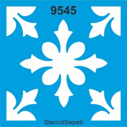 Fayans Deseni - Stencil Şablon - StencilSepeti