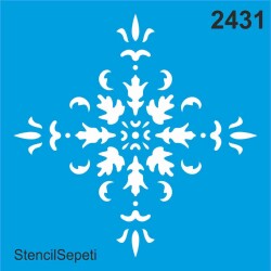 Fayans-Deseni - Stencil Şablon - StencilSepeti