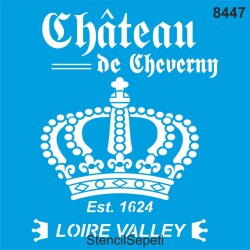 Fransız Şatosu - Cheverny - StencilSepeti