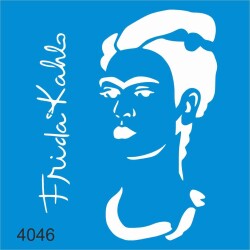 Frida Kahlo - StencilSepeti