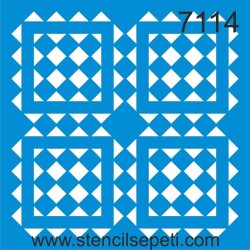 Geometrik Desen - StencilSepeti