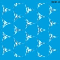 Geometrik - Stencil Boyama Şablonu - StencilSepeti