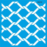 Geometrik - Stencil Boyama Şablonu - StencilSepeti