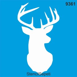 Geyik Başı - StencilSepeti