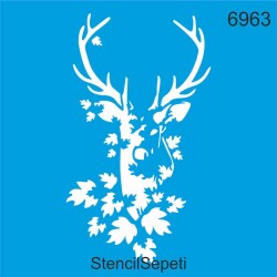 Geyik - StencilSepeti
