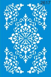 Göbek Deseni - Stencil Boyama Şablonu - StencilSepeti
