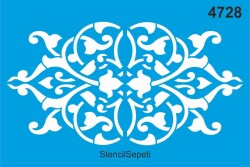Göbek Deseni - Stencil Şablon - StencilSepeti