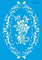 Göbek Deseni - Stencil Boyama Şablonu - StencilSepeti