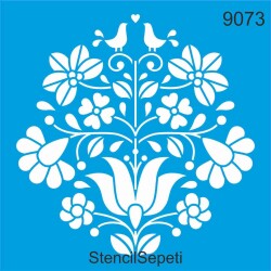Güvercin ve Çiçekler - 1