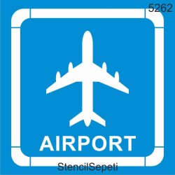 Havaalanı - StencilSepeti