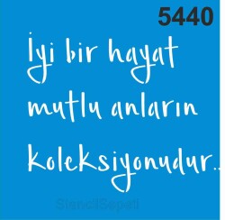 Hayat Dediğin - StencilSepeti