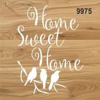 Home Sweet Home - Stencil Sepeti - 2
