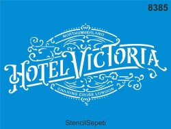 Hotel Victoria - StencilSepeti