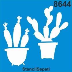 Kaktüs - StencilSepeti