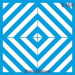 Kareli Desen - StencilSepeti