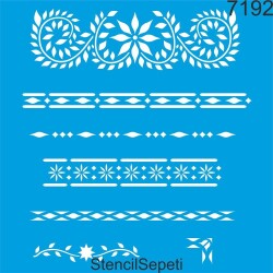 Kenar Desenleri - StencilSepeti