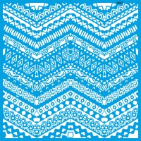 Kilim Deseni - Stencil Boyama Şablonu - StencilSepeti