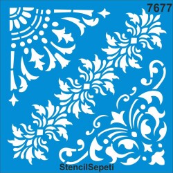 Köşe Ve Kenar Desenleri - StencilSepeti