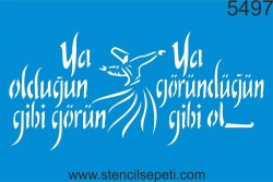 Mevlana - StencilSepeti
