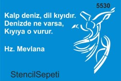 Mevlana - StencilSepeti